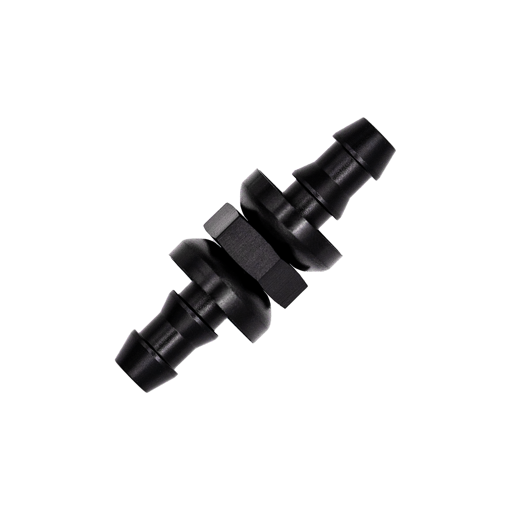 Flo Supply 4AN Push-On Straight Barb Union