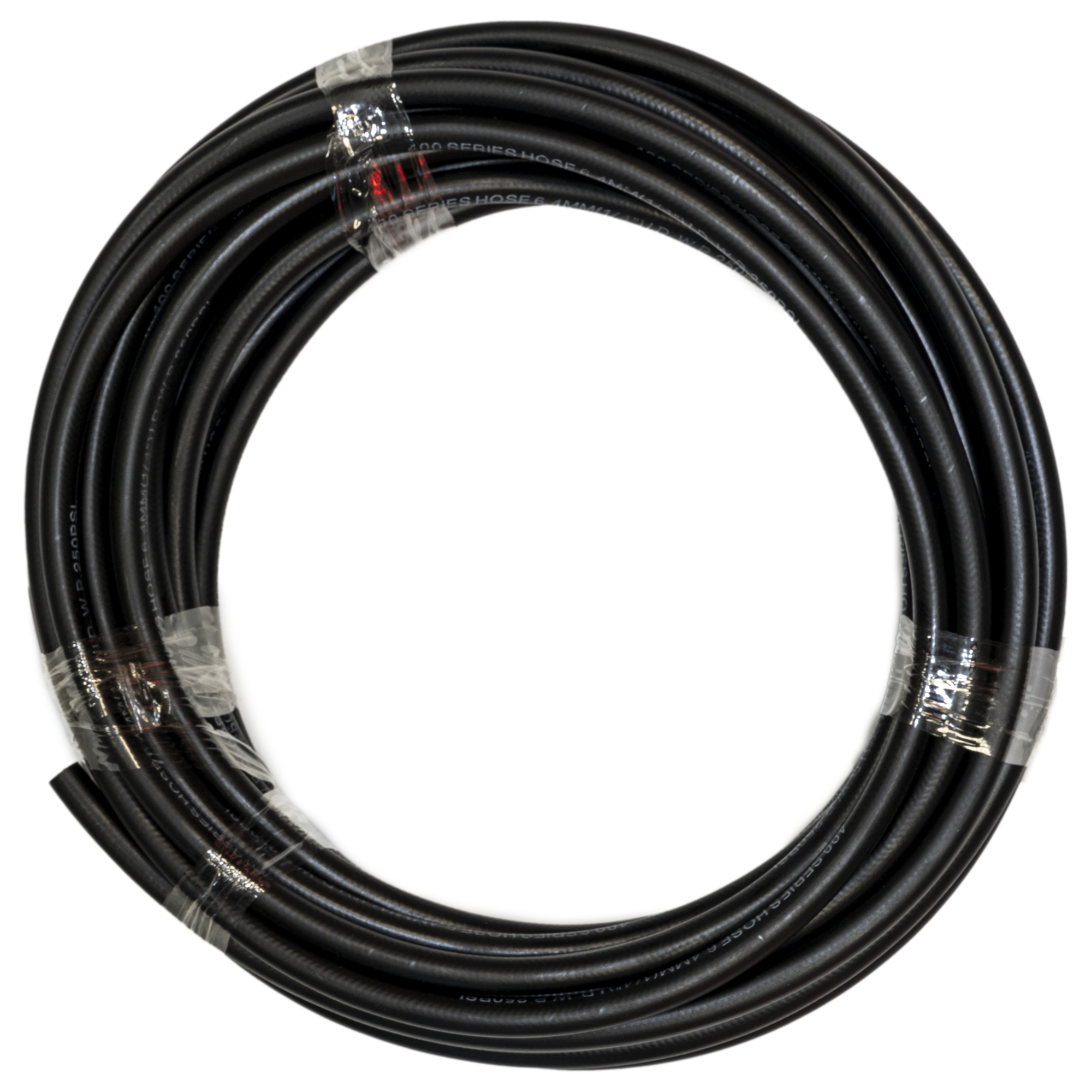 Flo Supply 6AN Black Push-On Hose