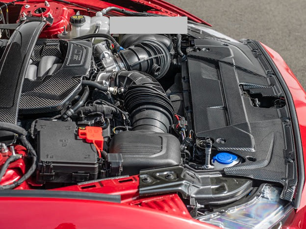 2024-UP MUSTANG S650 | CARBON FIBER ENGINE BAY RADIATOR PANEL TRIM REPLACEMENT
