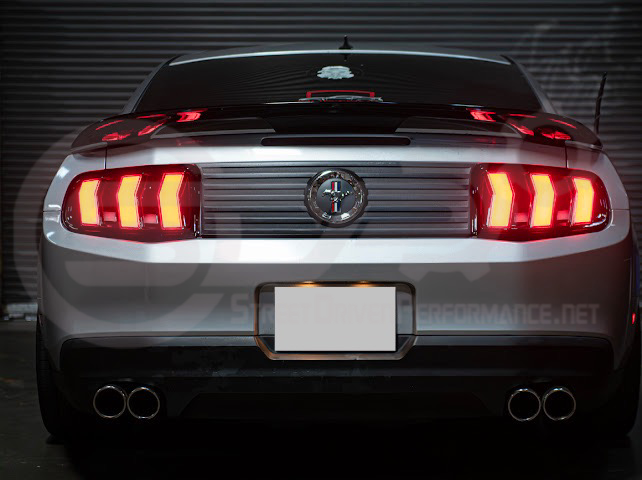2010-2014 FORD MUSTANG | S650 EURO STYLE SEQUENTIAL SIGNAL LED REAR TAILLIGHTS PAIR