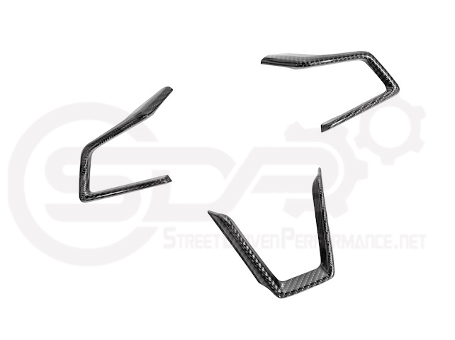 2022-UP SUBARU WRX | FACTORY STYLE CARBON FIBER STEERING WHEEL TRIM COVER