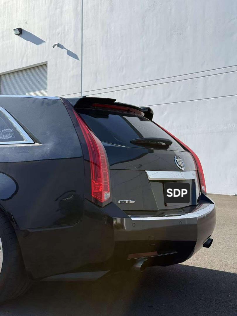 *IMPERFECTION / DISCOUNTED* 2009-2015 Cadillac CTS-V V2 Wagon - Carbon Fiber Trunk Lid Spoiler / Wing