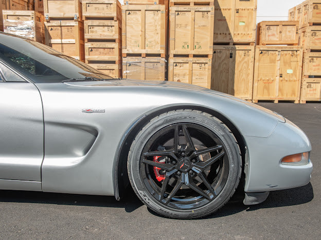 1997-2004 CHEVROLET CORVETTE C5 FRONT AND REAR EXTENDED SPLASH GUARDS / MUD FLAPS