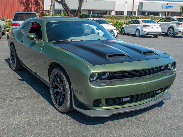 2008-UP DODGE CHALLENGER HELLCAT REDEYE FRONT HOOD - Primer Black
