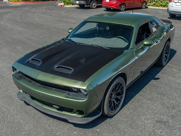 2008-UP DODGE CHALLENGER HELLCAT REDEYE FRONT HOOD - Primer Black