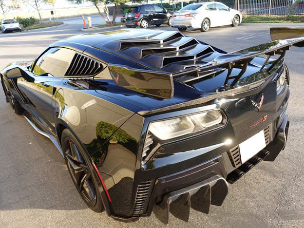 *BRAND NEW OPEN BOX / DISCOUNTED* 2019 CHEVROLET CORVETTE C7 ZR1 | CARBON FIBER REAR LID BASE SPOILER WING