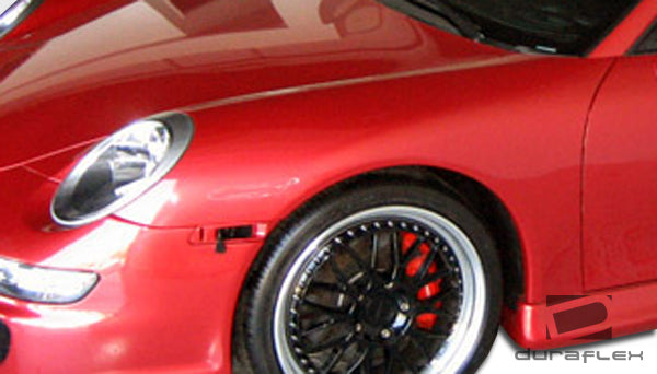 1999-2004 Porsche Boxster 997 Duraflex Carrera Front End Conversion Kit - 3 Piece