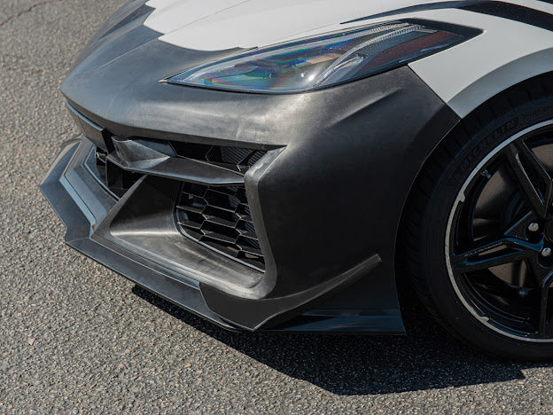 2020+ CHEVROLET CORVETTE C8 STINGRAY & Z51 | Z06 CONVERSION FRONT BUMPER KIT