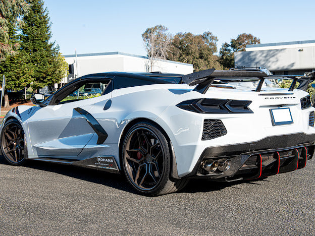 2020+ CHEVROLET CORVETTE C8 | DARK TINTED REAR LIGHT COVER
