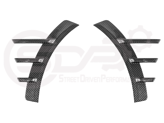 2023-UP BMW G87 M2 | DRY CARBON FIBER ADD-ON FENDER WHEEL ARCH TRIM FRONT & REAR PAIR