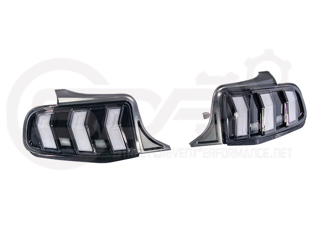 2010-2014 FORD MUSTANG | S650 EURO STYLE SEQUENTIAL SIGNAL LED REAR TAILLIGHTS PAIR