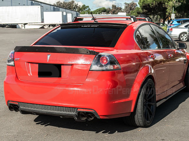 2008-2009 PONTIAC G8 | CARBON FIBER REAR TRUNK LID WICKERBILL SPOILER WING