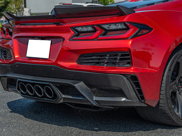 2023+ CHEVROLET CORVETTE C8 Z06 |REAR DIFFUSER SIDE VENT COVER PAIR