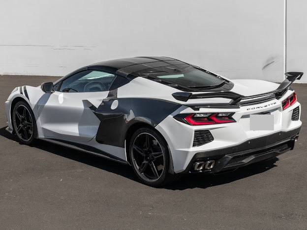 2020-UP CORVETTE C8 | Z06 CONVERSION REAR HIGH WING SPOILER