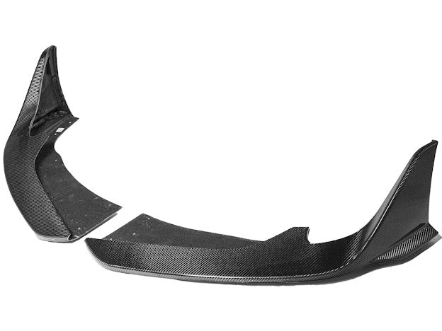 2020-UP TOYOTA SUPRA A91 | CARBON FIBER FRONT SPLITTER LIP GROUND EFFECTS (2 PEICE)