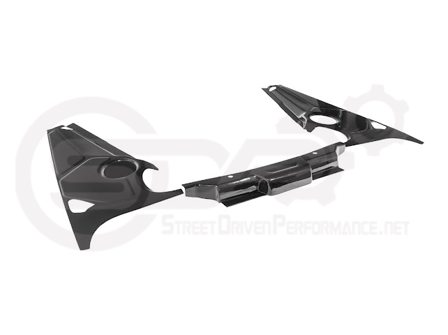 2020+ CHEVROLET CORVETTE C8 COUPE | GM FACTORY STYLE ENGINE BAY PANEL COVER (1-PIECE VERSION)