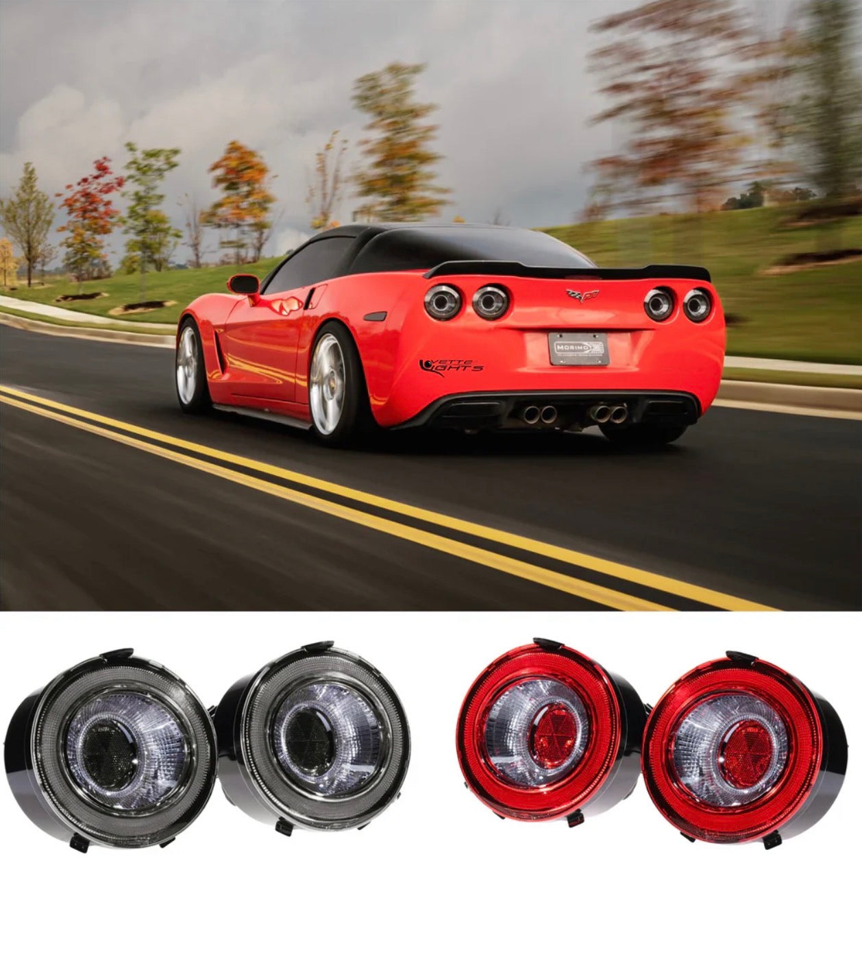 2005-2013 CORVETTE C6 | MORIMOTO GEN 2 XB LED TAIL LIGHTS