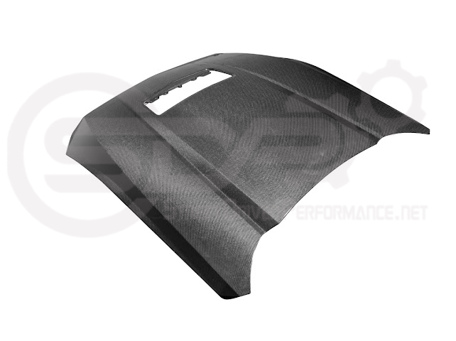 *IMPERFECTION / DISCOUNTED* 2024-Up Ford Mustang S650 | Factory Style CARBON FIBER Front Hood (NO VENT)