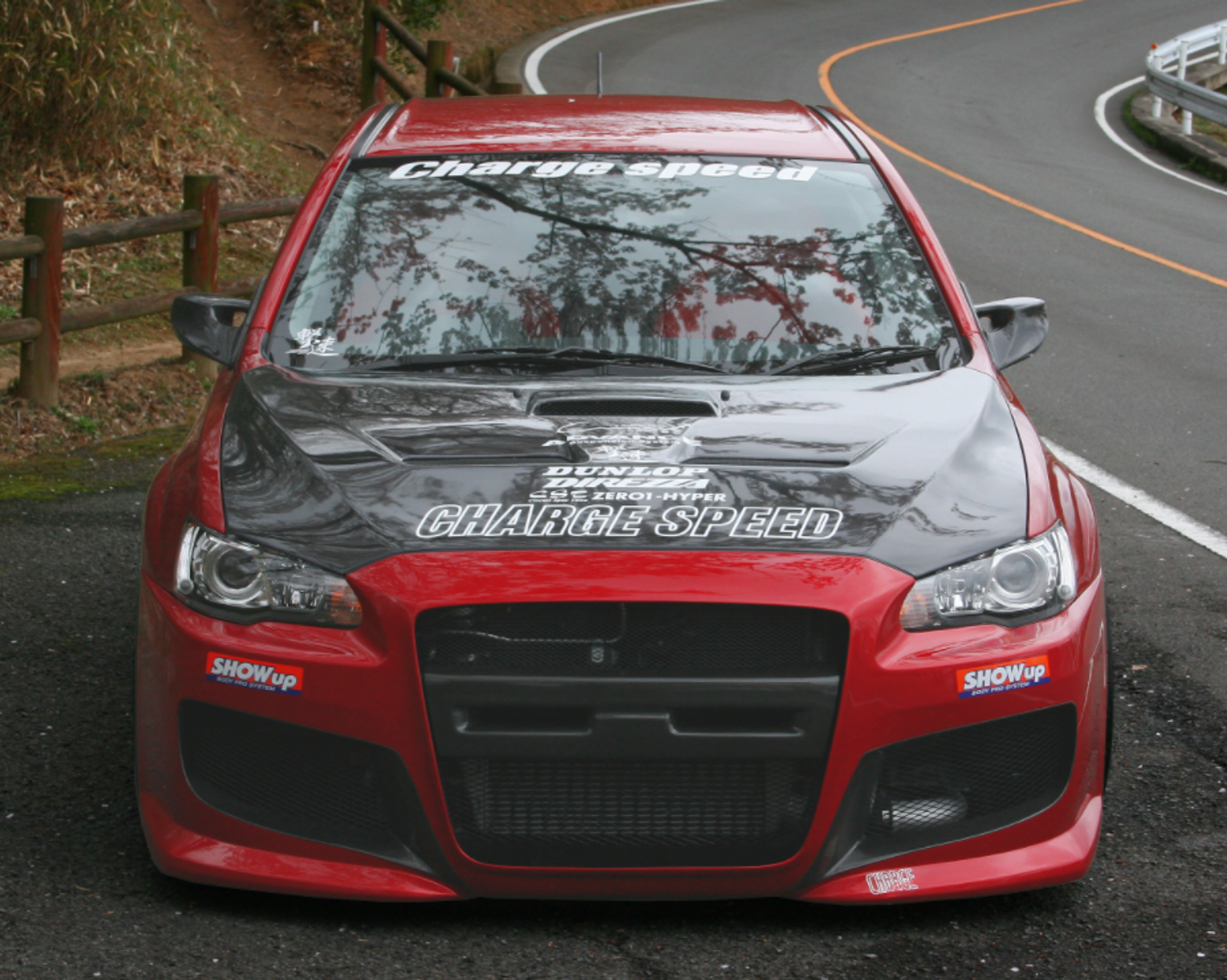 Charge Speed 2008-2017 Mitsubishi Lancer Evo X Type-1 Front Bumper