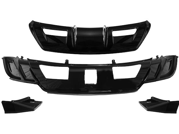 2017-UP TESLA MODEL 3 PERFORMANCE REAR BUMPER DIFFUSER