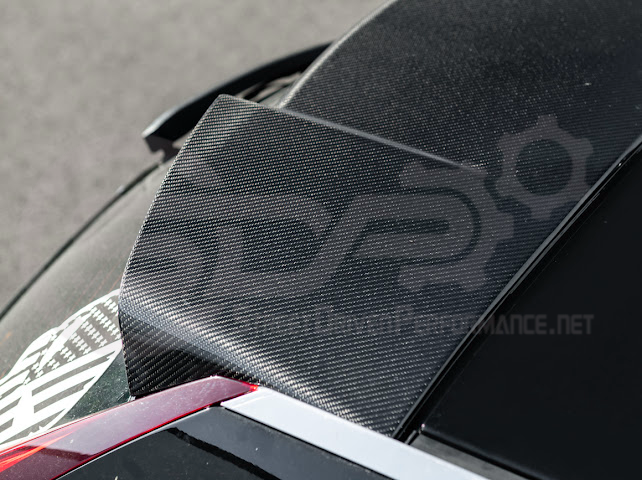 *IMPERFECTION / DISCOUNTED* 2009-2015 Cadillac CTS-V V2 Wagon - Carbon Fiber Trunk Lid Spoiler / Wing