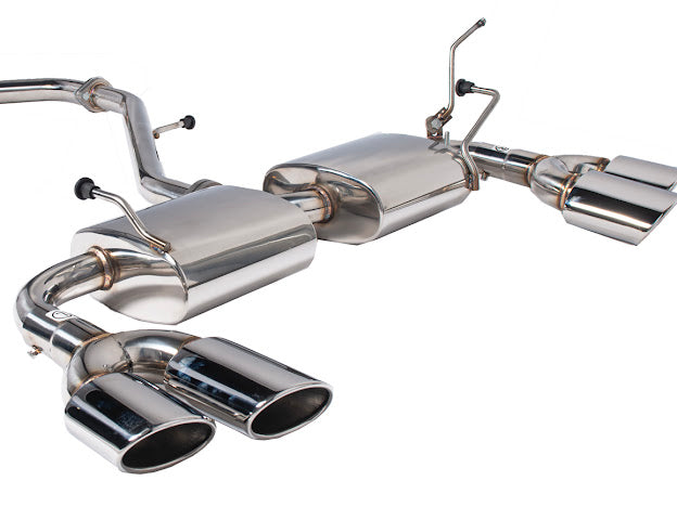 2019-PRESENT TOYOTA COROLLA HATCHBACK QUAD TIPS CAT BACK EXHAUST