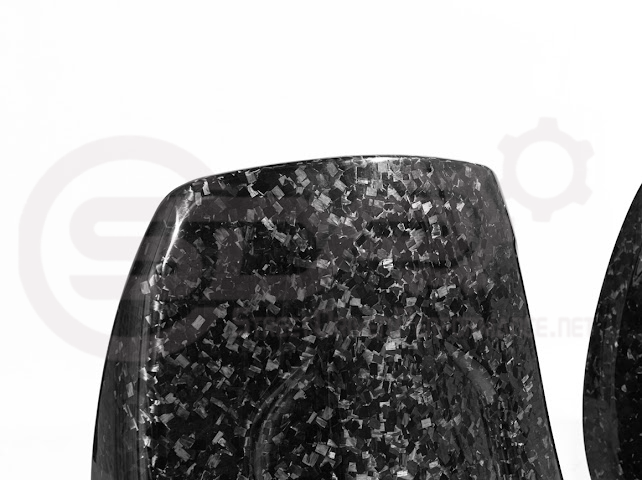 2009-2015 Cadillac CTS/CTS-V V2 FORGED CARBON FIBER SEAT BACK PANEL COVER REPLACEMENT PAIR