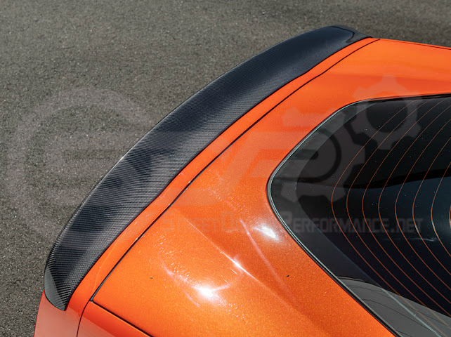2005-2013 CHEVROLET CORVETTE C6 | SDP PERFORMANCE STYLE CARBON FIBER REAR TRUNK LID WING SPOILER
