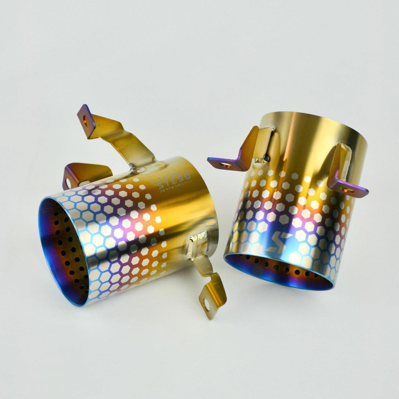 STESO Performance - Lamborghini Huracan Performante Titanium Exhaust tail Tips