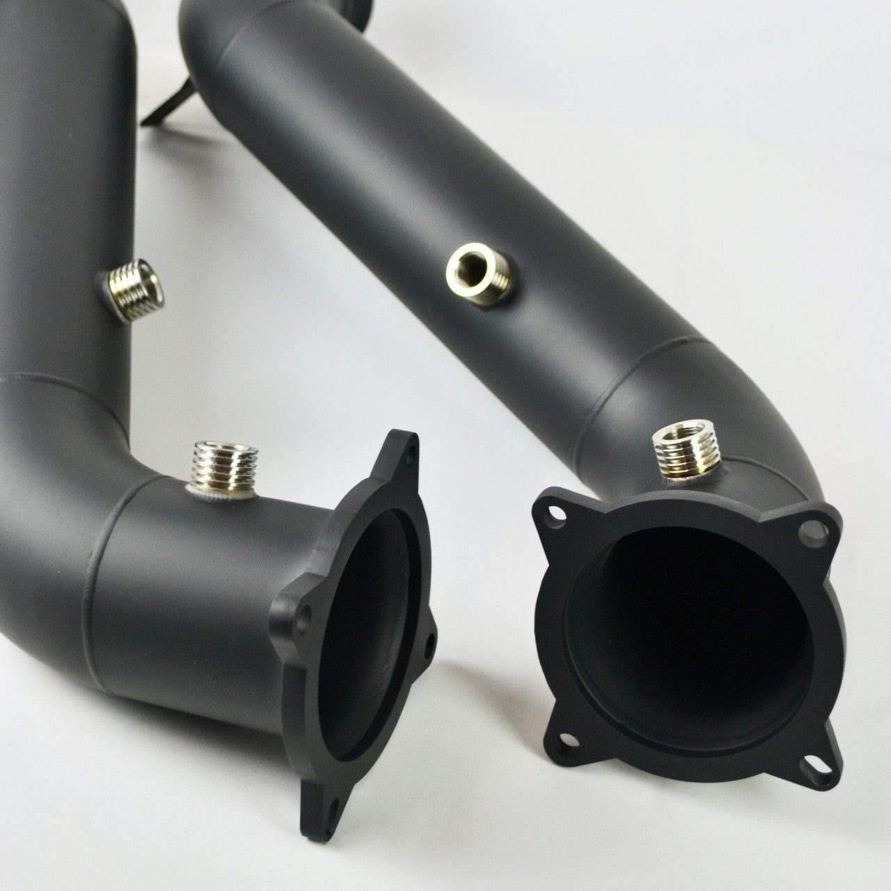 STESO Performance - Mclaren 720S 765LT ceramic coated 3.5" downpipes