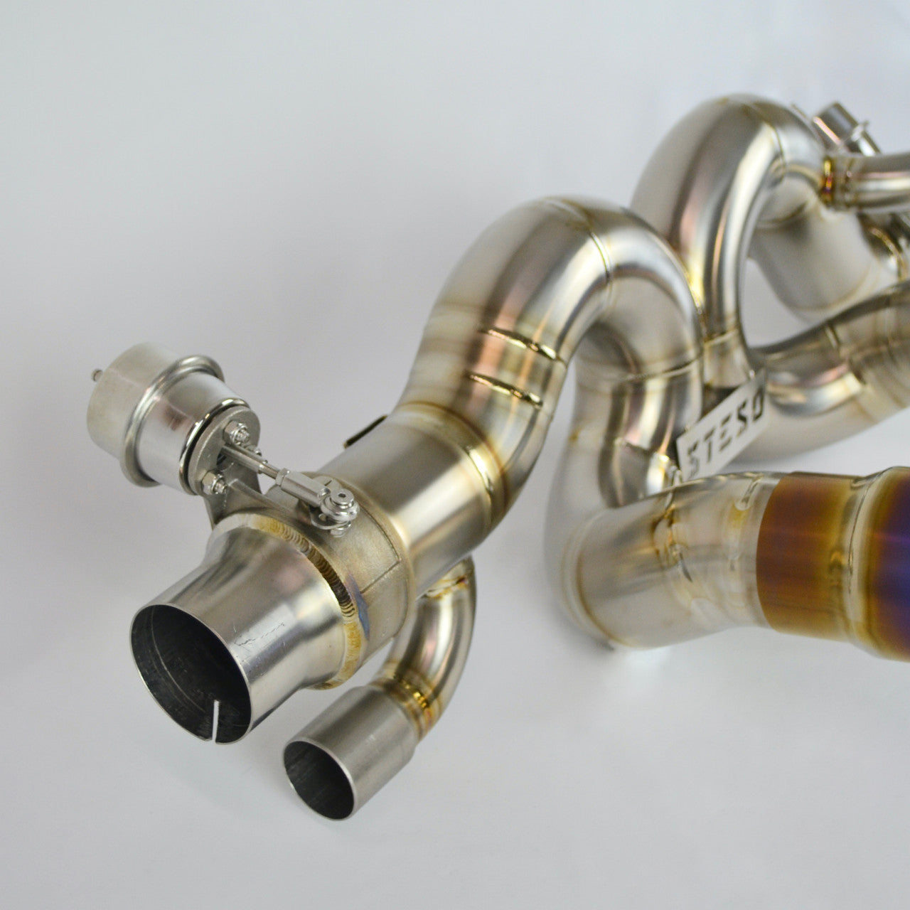 STESO Performance - Porsche 911.2 Carrera GTS Titanium Catback Exhaust with tips