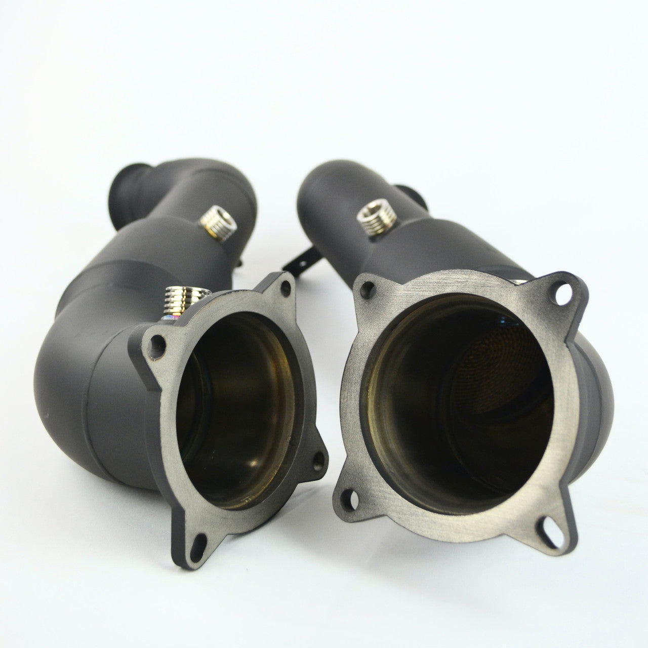 STESO Performance - Mclaren 720S 765LT ceramic coated 3.5" High Flow Downpipes