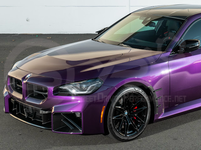 2023-UP BMW G87 M2 | DRY CARBON FIBER ADD-ON FENDER WHEEL ARCH TRIM FRONT & REAR PAIR