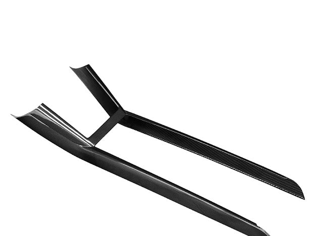 2024-UP TESLA MODEL 3 CARBON FIBER INTERIOR CONSOLE FRAME