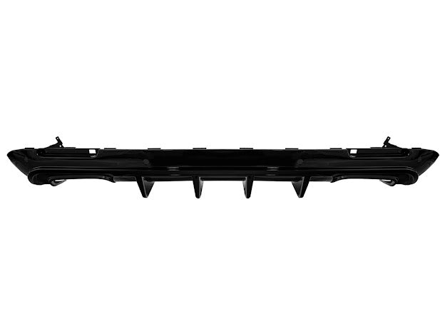 2015-UP DODGE CHALLENGER | SRT TRACK PACKAGE GLOSS BLACK REAR DIFFUSER