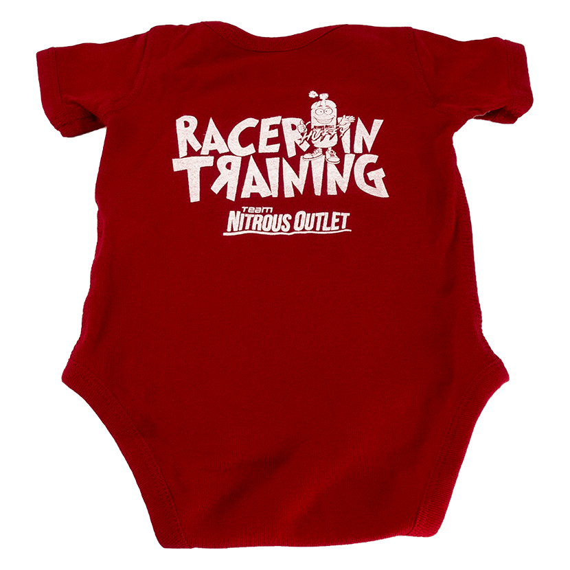 Nitrous Outlet Toddler Huffy Onesie - Red/12M