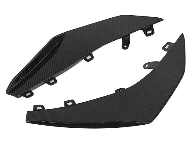 2023+ CHEVROLET CORVETTE C8 Z06 & E-RAY | CARBON FIBER FRONT SIDE CANARDS