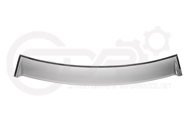 2003-2008 Toyota Corolla | JDM Tape-On Tinted Black Rear Roof Window Visor Guard