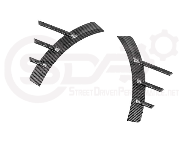 2023-UP BMW G87 M2 | DRY CARBON FIBER ADD-ON FENDER WHEEL ARCH TRIM FRONT & REAR PAIR