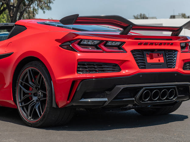 2023-UP CORVETTE C8 Z06 & E-RAY | LICENSE PLATE BACKING