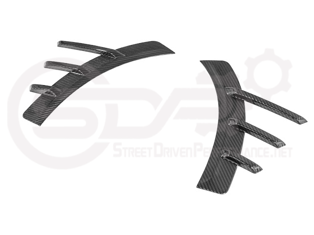 2023-UP BMW G87 M2 | DRY CARBON FIBER ADD-ON FENDER WHEEL ARCH TRIM FRONT & REAR PAIR