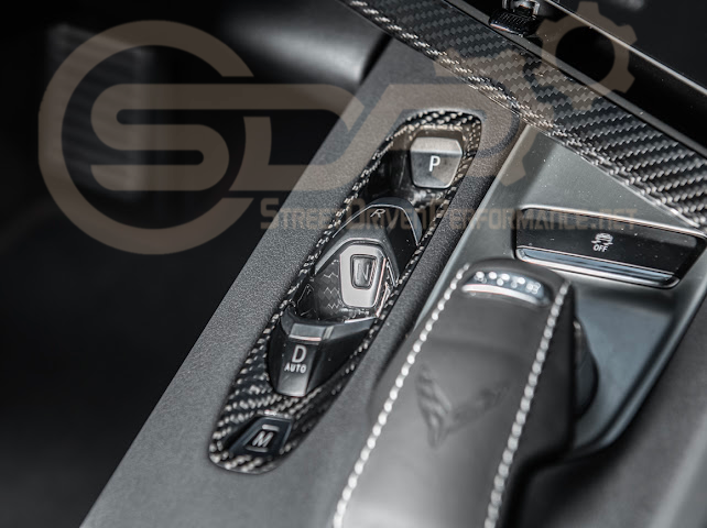 2020-UP CORVETTE C8 | GEAR SWITCH CONTROL PANEL TRIM COVER