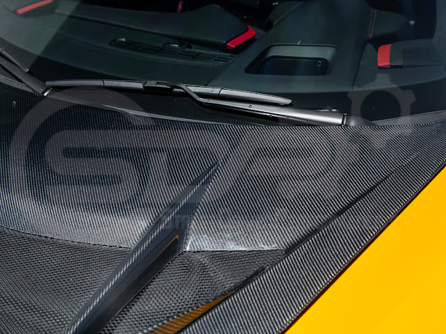 *IMPERFECTION / DISCOUNTED* 2020+ Corvette C8 | ZR1 Style Replica CARBON FIBER Front Hood
