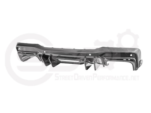 2024+ FORD MUSTANG S650 |  VERSION 2 PACKAGE REAR BUMPER DIFFUSER