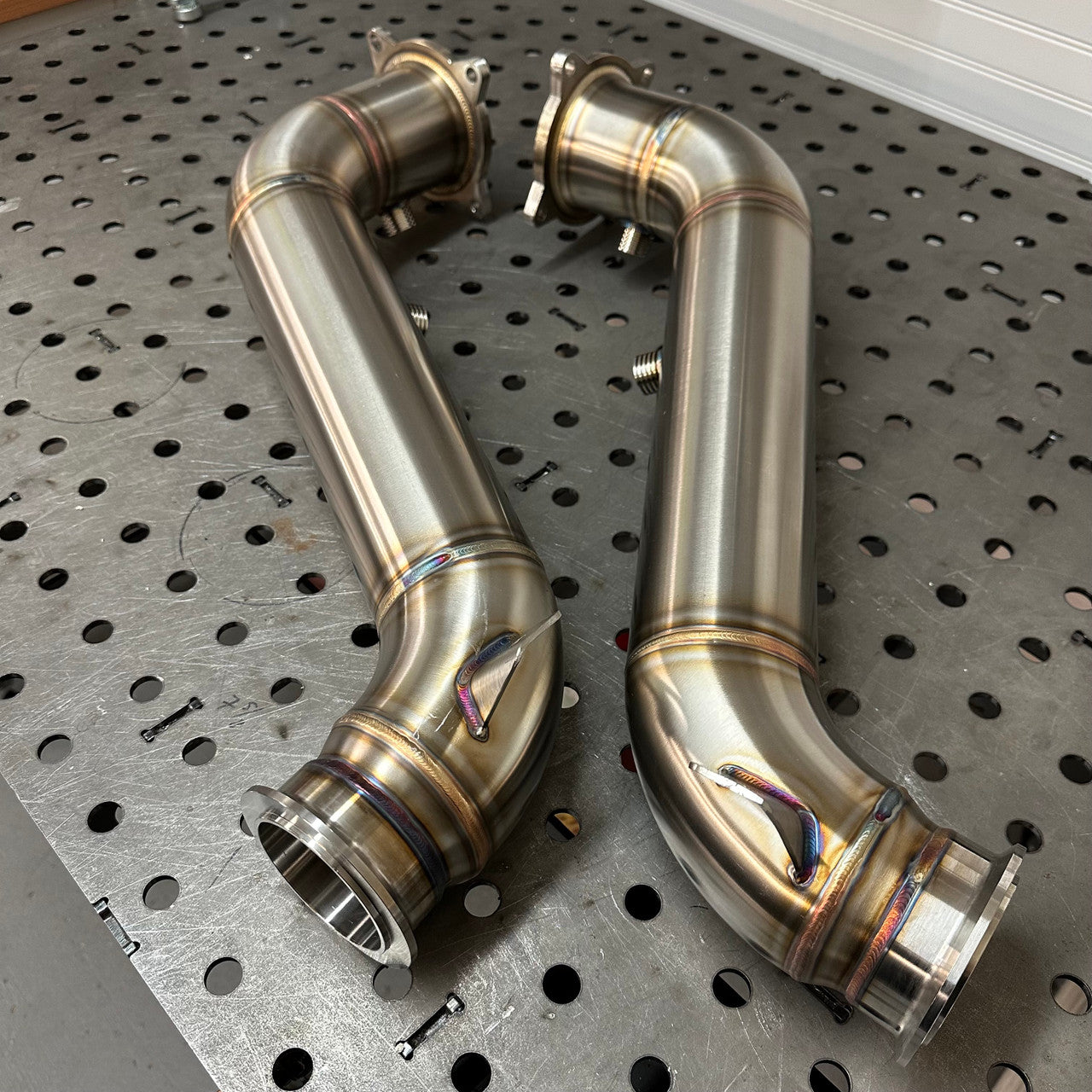 STESO Performance - Mclaren 720S 765LT ceramic coated 3.5" downpipes