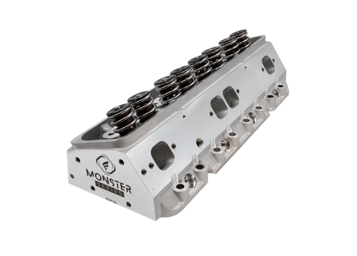 M23 223cc SBC Angled-Plug Cylinder Head - Bare + Valves (SET)
