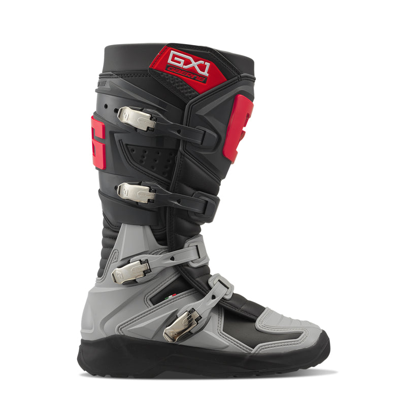 Gaerne GX1 EVO Boot Anthracite/Grey/Red Size - 8