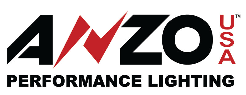ANZO 1996-2002 GMC Savana Taillights Chrome