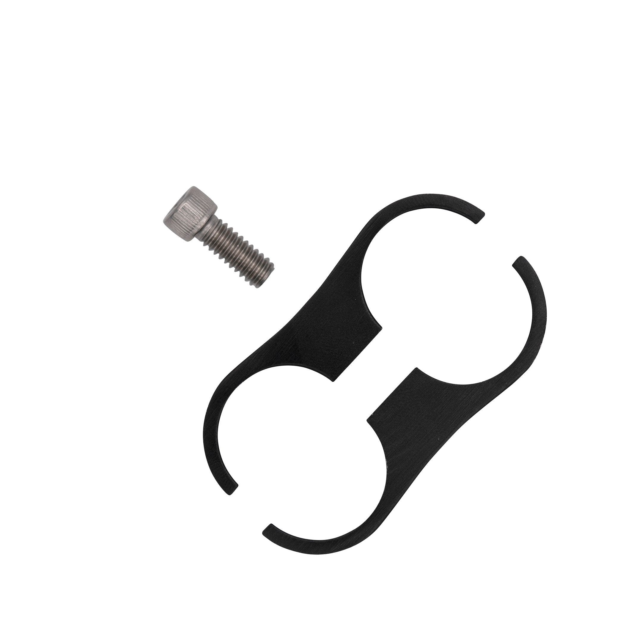 Flo Supply 5/16" Billet Dual Hose Separator