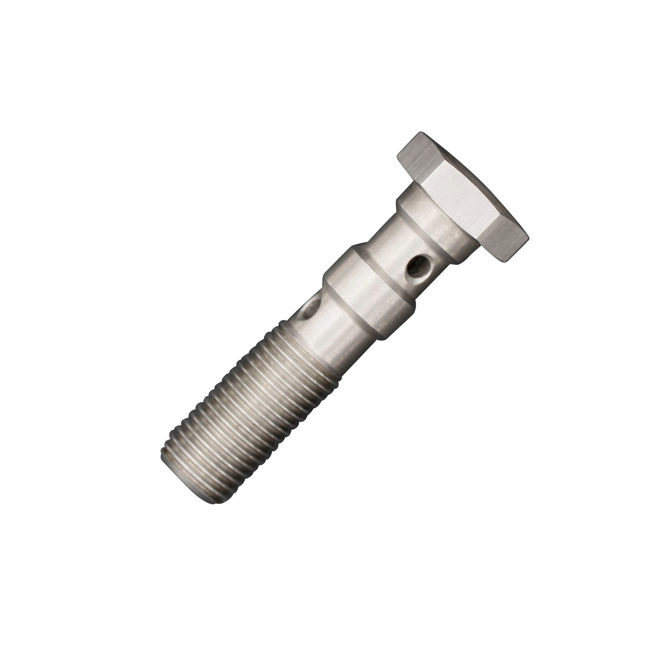 Flo Supply M10X1.0 Double Banjo Bolt 30mm Long